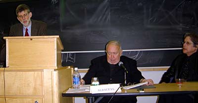 Marvin Olasky,Msgr. Lorenzo Albacete,Hendrik Hertzberg